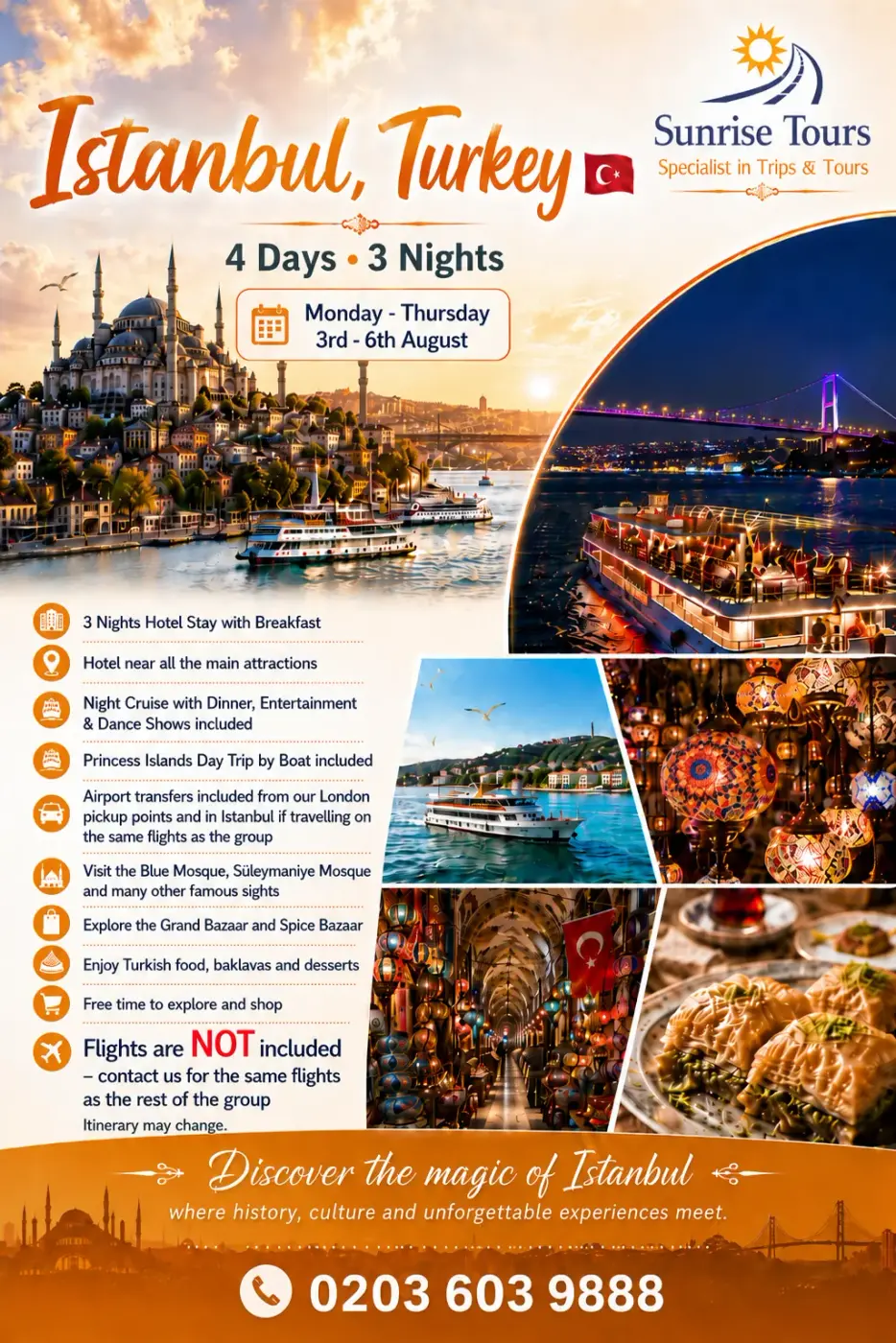 Istanbul, Turkey Getaway!! Flight Trip!